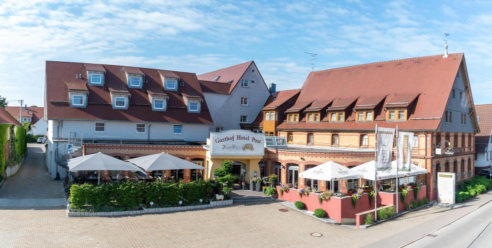 Hotel & Restaurant Post Лайхинген Экстерьер фото